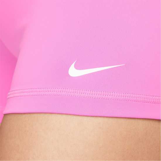 Nike Дамски Шорти Pro Three Inch Shorts Womens Plyfl Pink/Wht Дамски клинове за фитнес