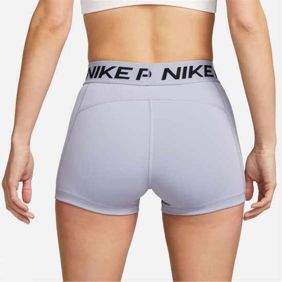 Nike Дамски Шорти Pro Three Inch Shorts Womens Court Prpl/Wht Дамски клинове за фитнес