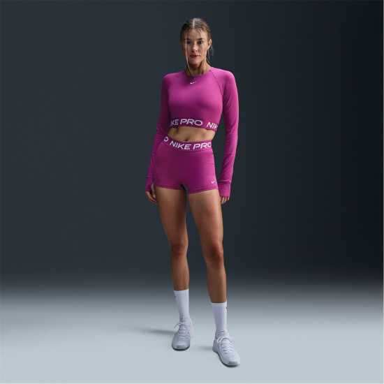 Дамски клинове за фитнес Nike Дамски Шорти Pro Three Inch Shorts Womens Гореща фуксия Nike Дамски Шорти Pro Three Inch Shorts Womens Гореща фуксия Дамски клинове за фитнес