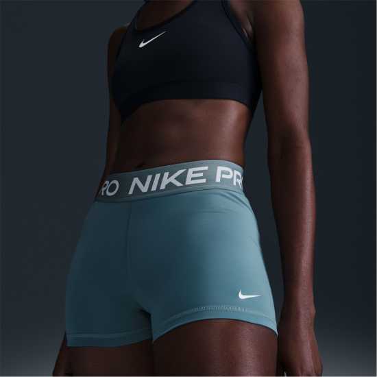 Дамски клинове за фитнес Nike Дамски Шорти Pro Three Inch Shorts Womens Димно синьо Nike Дамски Шорти Pro Three Inch Shorts Womens Димно синьо Дамски клинове за фитнес