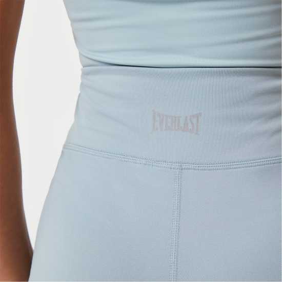 Everlast Дамски Шорти 3In High Waist Shorts Womens Light Grey Дамски клинове за фитнес