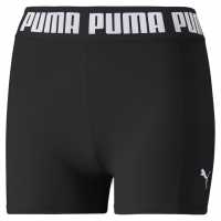Puma Дамски Шорти Strong 3Inch Shorts Womens Black Дамски клинове за фитнес