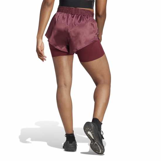 Дамски клинове за фитнес Adidas Дамски Шорти Power Aeroready 2-In-1 Shorts Womens Adidas Дамски Шорти Power Aeroready 2-In-1 Shorts Womens Дамски клинове за фитнес