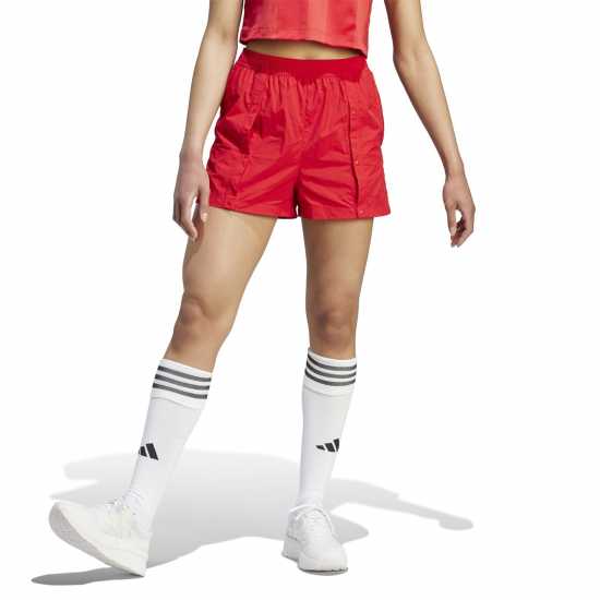 Adidas Дамски Шорти Snap-Button Shorts Womens  Дамски клинове за фитнес