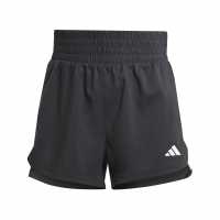 Adidas Дамски Шорти Pacer Training 3-Stripes Woven High-Rise Shorts Womens  Дамски клинове за фитнес