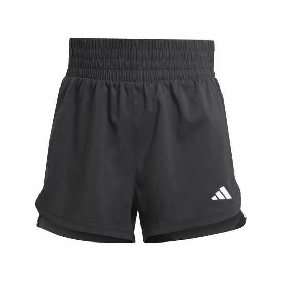 Дамски клинове за фитнес Adidas Дамски Шорти Pacer Training 3-Stripes Woven High-Rise Shorts Womens Adidas Дамски Шорти Pacer Training 3-Stripes Woven High-Rise Shorts Womens Дамски клинове за фитнес