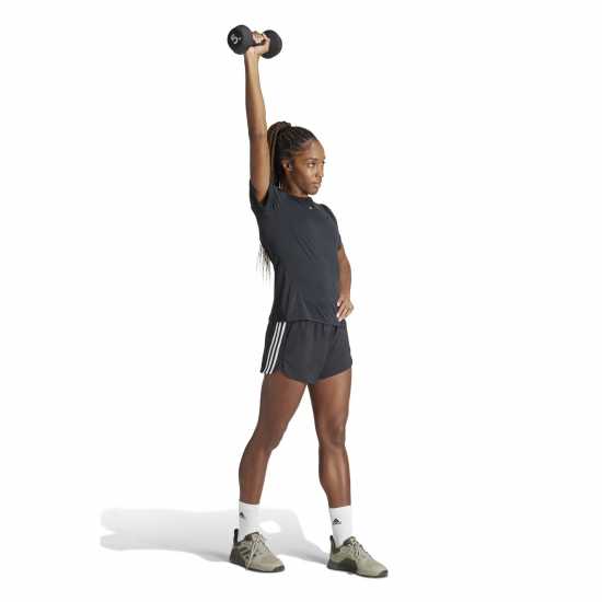 Дамски клинове за фитнес Adidas Дамски Шорти Pacer Training 3-Stripes Woven High-Rise Shorts Womens Adidas Дамски Шорти Pacer Training 3-Stripes Woven High-Rise Shorts Womens Дамски клинове за фитнес