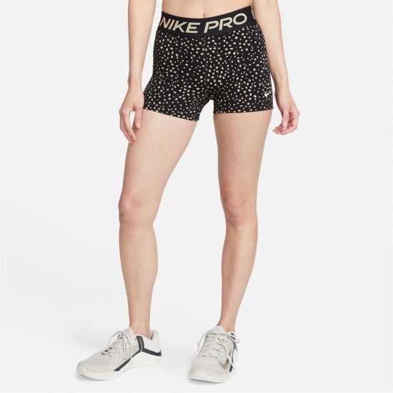 Nike Дамски Шорти Pro Aop 3 Inch Shorts Womens  - Дамски клинове за фитнес