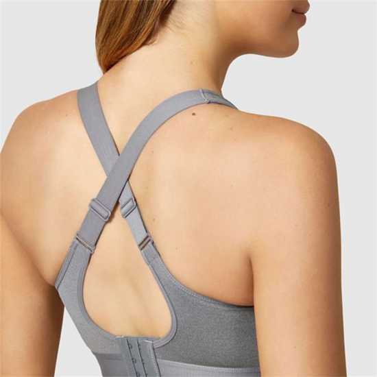 Usa Pro High Support Sports Bra Charcoal Спортни сутиени