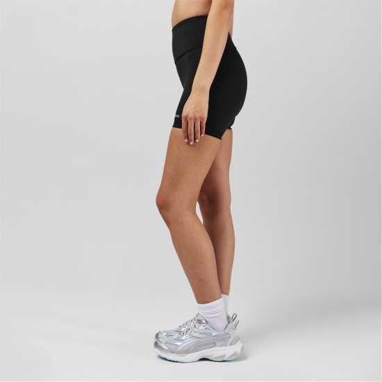 Puma Дамски Шорти 5 Inch Shorts Womens PUMA Черно Дамски клинове за фитнес
