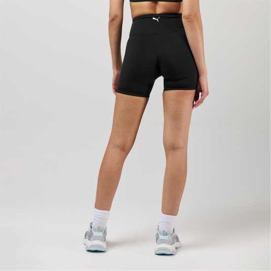Puma Дамски Шорти 5 Inch Shorts Womens PUMA Черно Дамски клинове за фитнес