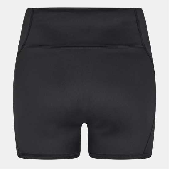 Дамски Шорти Everlast Shine 3Inch Shorts Womens Черно Дамски клинове за фитнес