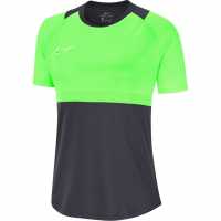 Nike Dri-Fit Academy Pro T-Shirt Womens Anthracite/Grn Дамски тениски и фланелки
