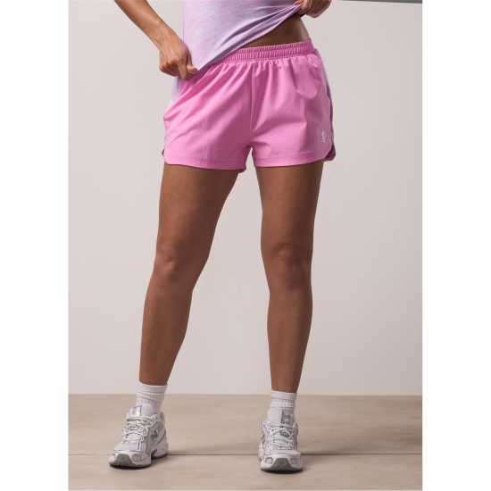 Gym King 365 Woven Short - Bubblegum Pink Ladies  Дамски клинове за фитнес