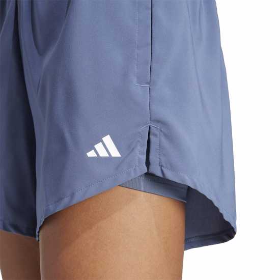 Adidas Дамски Шорти 2-In-1 Shorts Womens Preloved Ink Дамски клинове за фитнес