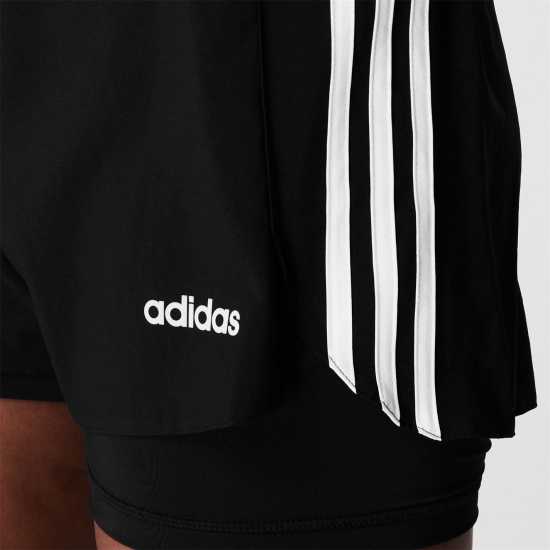 Adidas Дамски Шорти 2-In-1 Shorts Womens  Дамски клинове за фитнес