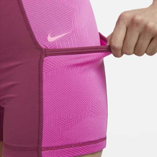 Nike Pro Women's High-Waisted 3 Training Shorts with Pockets  Дамски клинове за фитнес