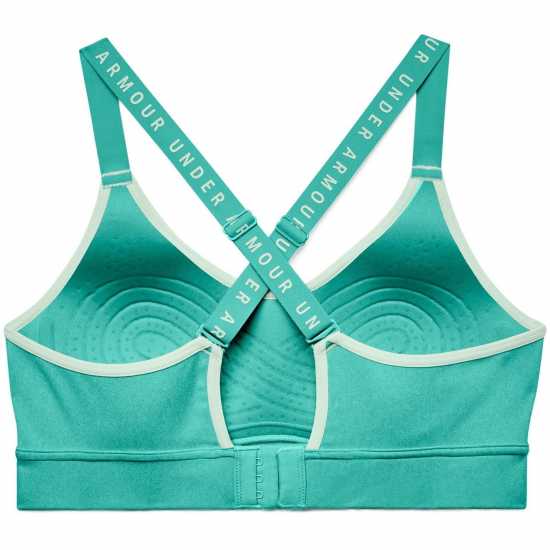 Under Armour Armour Infinity Mid Heather Cover Sports Bra Neptune - Спортни сутиени