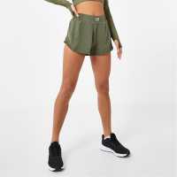 Sale Usa Pro X Courtney Black Fitness Energy Shorts Khaki Дамски клинове за фитнес