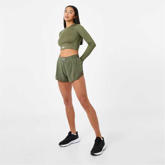 Usa Pro X Courtney Black Fitness Energy Shorts  Дамски къси панталони