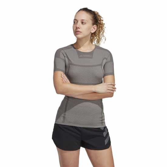 Adidas Terrex Drynamo Short Sleeve T-Shirt Womens Adidas Terrex Drynamo Short Sleeve T-Shirt Womens