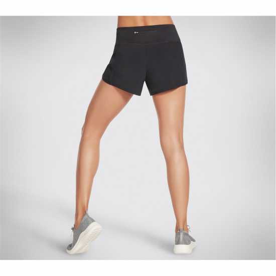 Skechers Дамски Шорти Gopro Run Shorts Womens Black Дамски клинове за фитнес