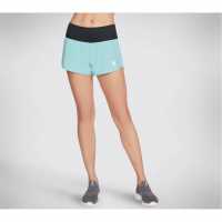 Skechers Дамски Шорти Gopro Run Shorts Womens Turqouise Дамски клинове за фитнес