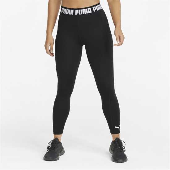 Puma Strong High Waist Training Leggings Womens Black Дамски клинове за фитнес