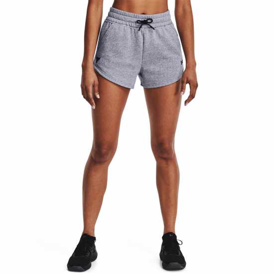 Under Armour Дамски Шорти Armour Project Rock Fleece Shorts Womens  Дамски клинове за фитнес