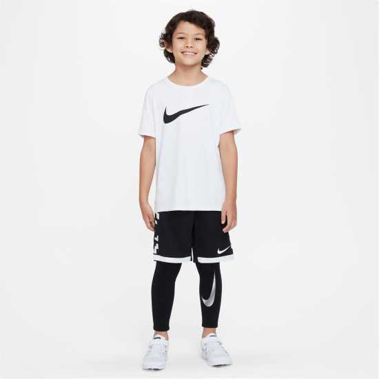 Nike Pro Warm Dri-FIT Big Kids' (Boys') Tights  Дрехи за фитнес