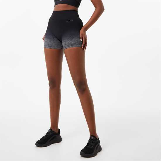 Usa Pro Ombre 5 Inch Shorts Black Ombre Дамски клинове за фитнес