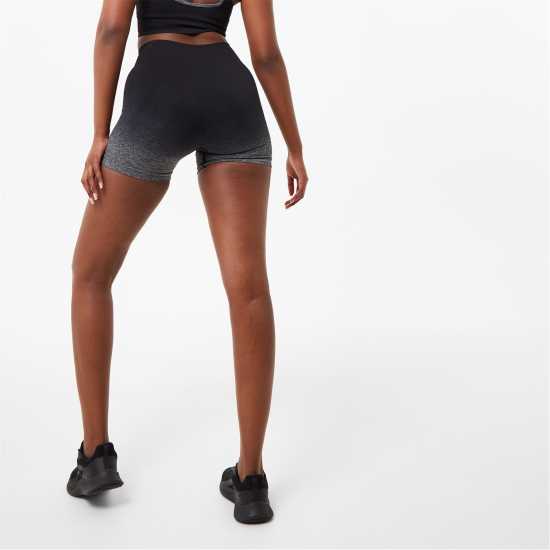 Usa Pro Ombre 5 Inch Shorts Black Ombre Дамски клинове за фитнес