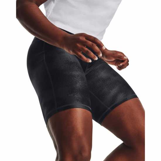 Under Armour Дамски Шорти Armour Heatgear Bike Shorts Womens Черно Дамски клинове за фитнес