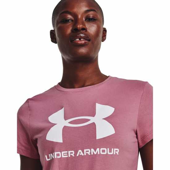 Under Armour Graphic T-Shirt Pink Атлетика