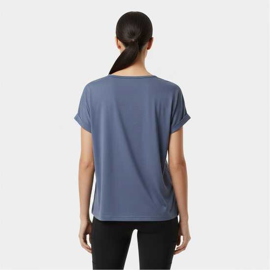 Usa Pro Short Sleeve Sports T-Shirt Womens Буря 