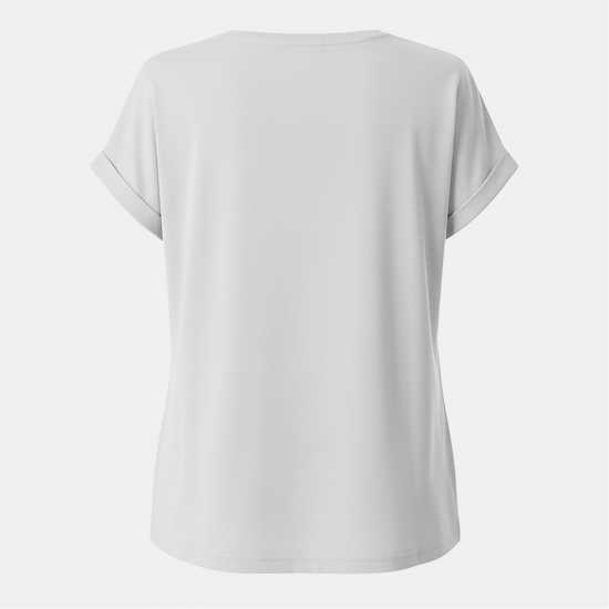 Usa Pro Short Sleeve Sports T-Shirt Womens Сив марл 