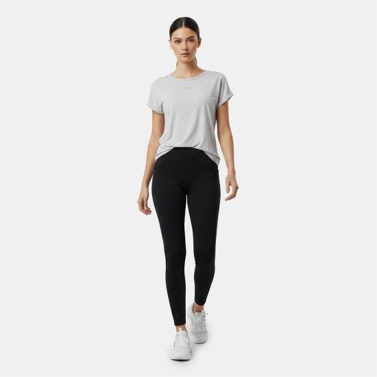 Usa Pro Short Sleeve Sports T-Shirt Womens Сив марл 