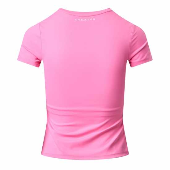 Gym King 365 Cap Sleeve Tee - Carnation Pink Gym King 365 Cap Sleeve Tee - Carnation Pink