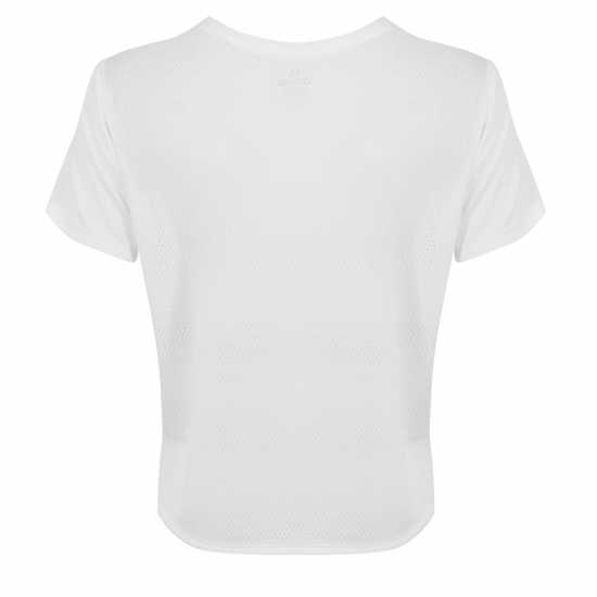 Under Armour Women's Velociti Short Sleeve Performance Gym Top White/Reflect 