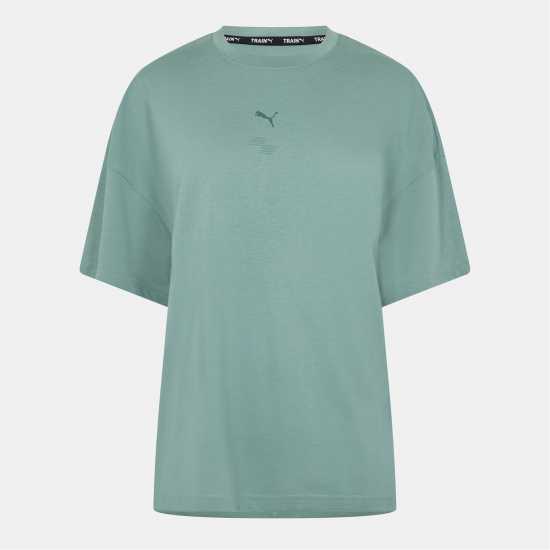 Puma Women's Hyrox Short-Sleeve Performance Gym Top Евкалипт 