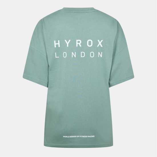 Puma Women's Hyrox Short-Sleeve Performance Gym Top Евкалипт 