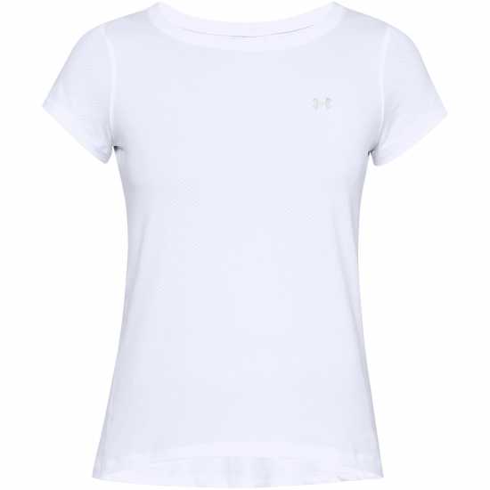 Under Armour Womens Short Sleeve Performance Tee White Атлетика