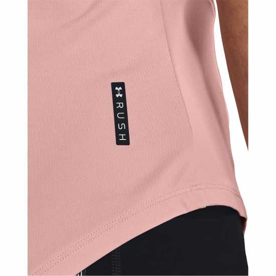 Under Armour Тениска Rush T Shirt Womens Retro Pink Атлетика