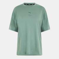 Puma Women's Hyrox Short-Sleeve Performance Gym Top Евкалипт 