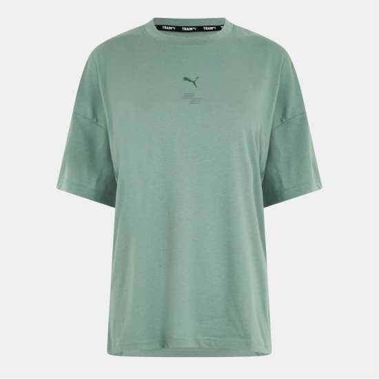 Puma Women's Hyrox Short-Sleeve Performance Gym Top Евкалипт 