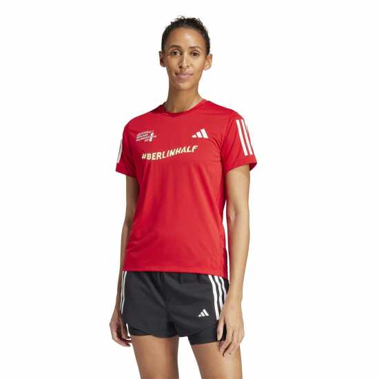 Adidas Women's Ber Half Short-Sleeve Performance Gym Top  