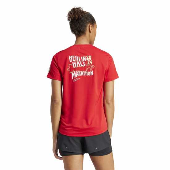 Adidas Women's Ber Half Short-Sleeve Performance Gym Top  