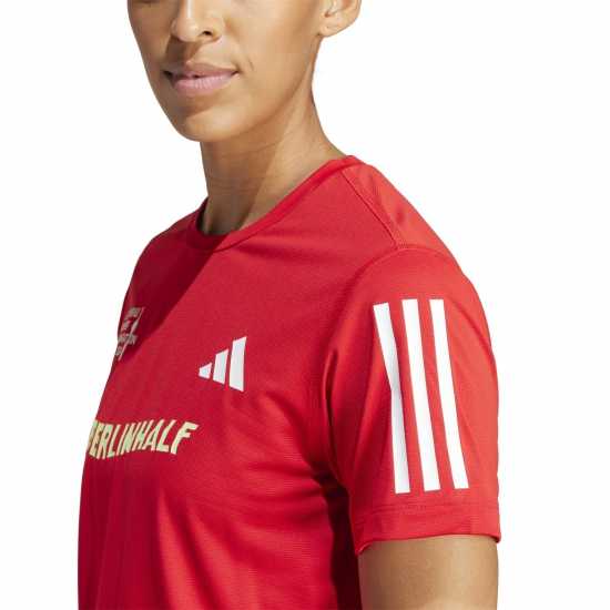 Adidas Women's Ber Half Short-Sleeve Performance Gym Top  