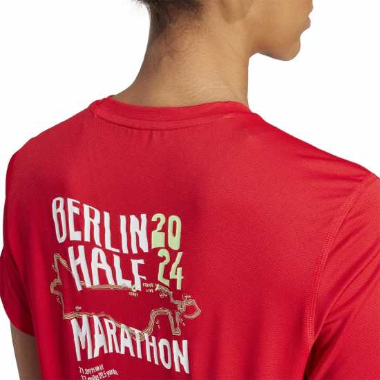 Adidas Women's Ber Half Short-Sleeve Performance Gym Top  