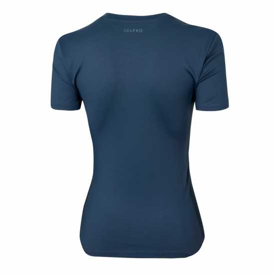 Usa Pro Essential Tee Womens Navy 